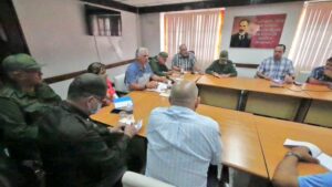Diaz-Canel chairs meeting on fire in western Cuba