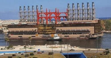 Cuba receives new 240MW floating power plant