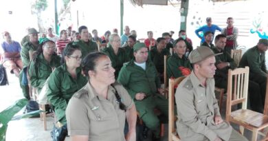 Integrantes del Curso Provincial de Defensa Territorial recorren territorio santacruceño