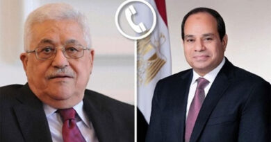 Palestinian and Egyptian presidents discuss Gaza crisis