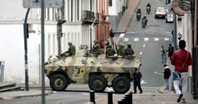 Military will continue deployed in the streets of Ecuador