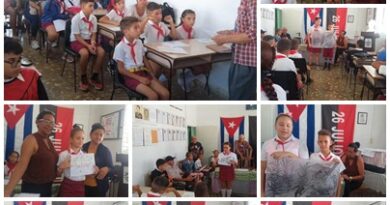 Efectúan Concurso Mi Familia Combatiente en Santa Cruz del Sur