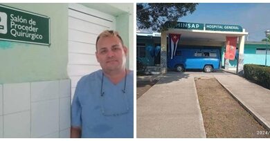 Joven santacruceño y su vocación por la enfermería