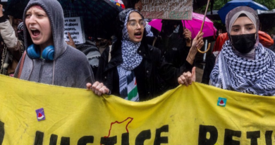 Pro-Palestine protesters say New York fashion gala has blood on its hands