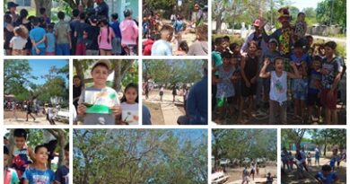 En barrio santacruceño realizan actividades dedicadas al Día Internacional de la Infancia