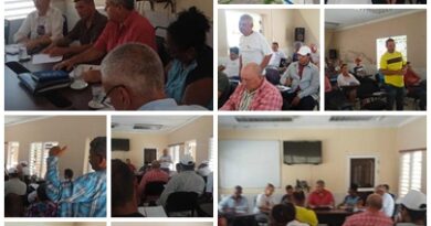 Efectúan Consejo Energético santacruceño con presencia de vicegobernador provincial de Camagüey
