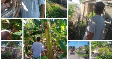 Guillermo La O Rodríguez, del kayak al cultivo de su parcela