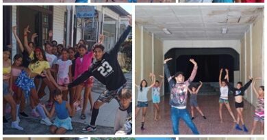 Promotor cultural santacruceño transmite su pasión por la danza a sus pupilos