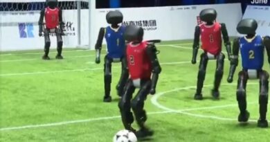 Fútbol de robots con inteligencia artificial
