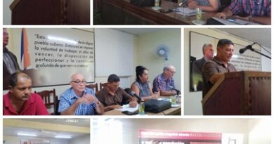 Analizan importantes tareas en reunión del Comité del Partido en territorio santacruceño
