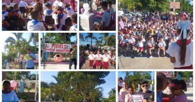 Efectúan acto municipal de inicio de curso escolar en escuela primaria santacruceña
