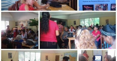 Imparten clase metodológica a guías base de organización poineril santacruceña