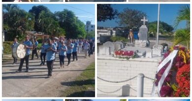 Santacruceños realizan peregrinación en el aniversario 93 del 9 de noviembre de 1932