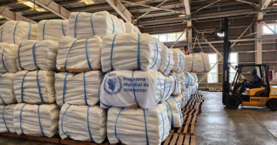 South Korea donated 24,600 tons of rice to Cuba