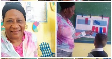 Apasionada y exigente es educadora de Santa Cruz del Sur