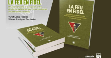 Book on Fidel’s ties with the FEU to be presented in Havana