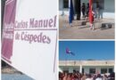 Dedican matutino en escuela santacruceña a homenajear a Carlos Manuel de Céspedes