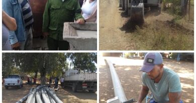 Recuperan abasto de agua en comunidad Jagua Tres de Santa Cruz del Sur