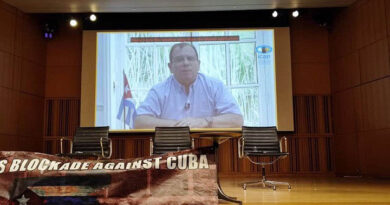 Agradecen solidaridad de conferencia en EE.UU. contra el asedio a Cuba
