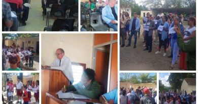 Orientan importantes acciones durante Día de la Defensa en Santa Cruz del Sur