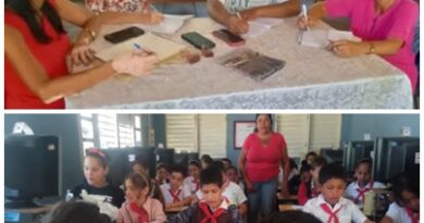 Funcionario santacruceño de educación resalta importancia de la Computación en centros escolares