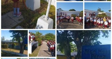 Dedican matutino especial al Apóstol cubano en escuela primaria José Martí