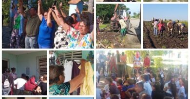 Desde los barrios de Santa Cruz del Sur crece la unidad