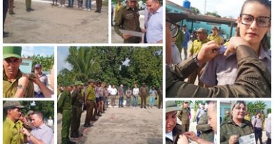 Oficiales y soldados santacruceños celebraron aniversario 65 de creado el Ministerio del Interior
