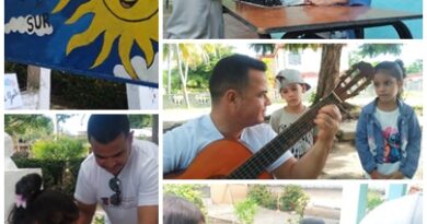 En Palacio de Pioneros de territorio santacruceño infantes disfrutan de variadas actividades
