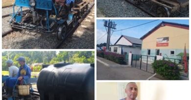 Trasladan leche vacuna en motor ferroviario a ciudad cabecera de territorio santacruceño