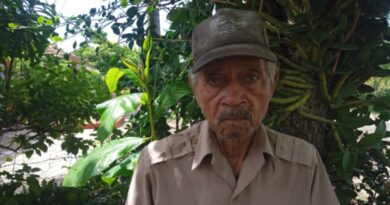 Combatiente santacruceño de 89 años sigue ejemplo de Fidel