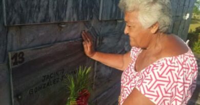 Hija de mártir de Santa Cruz del Sur siente orgullo de su padre