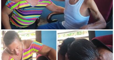 Delegada de circunscripción de Santa Cruz del Sur comparte deberes como cuidadora