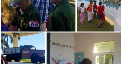 Resuena como toques de campanas evocación de hecho histórico en Santa Cruz del Sur