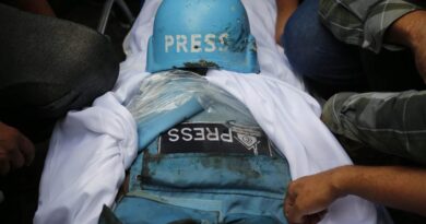Denuncian que Israel ha matado a 262 periodistas en Gaza