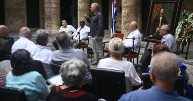 Cuba: Díaz-Canel destaca memoria histórica ante agresión ideológica Cuba: Díaz-Canel destaca memoria histórica ante agresión ideológica